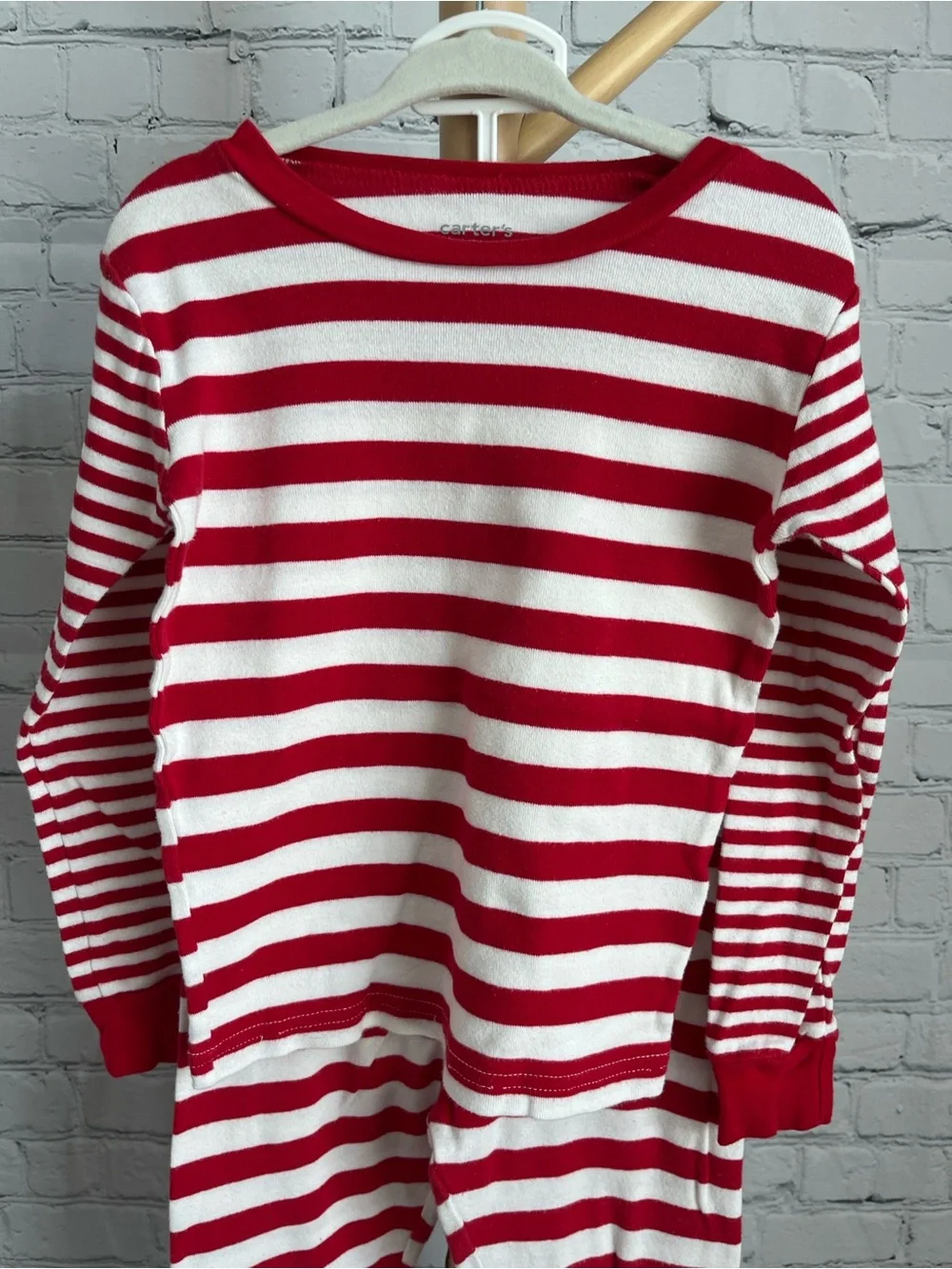 ⭐️⭐️PICK 5 / $20 Carter's Kids Red & White Striped Pajama Set